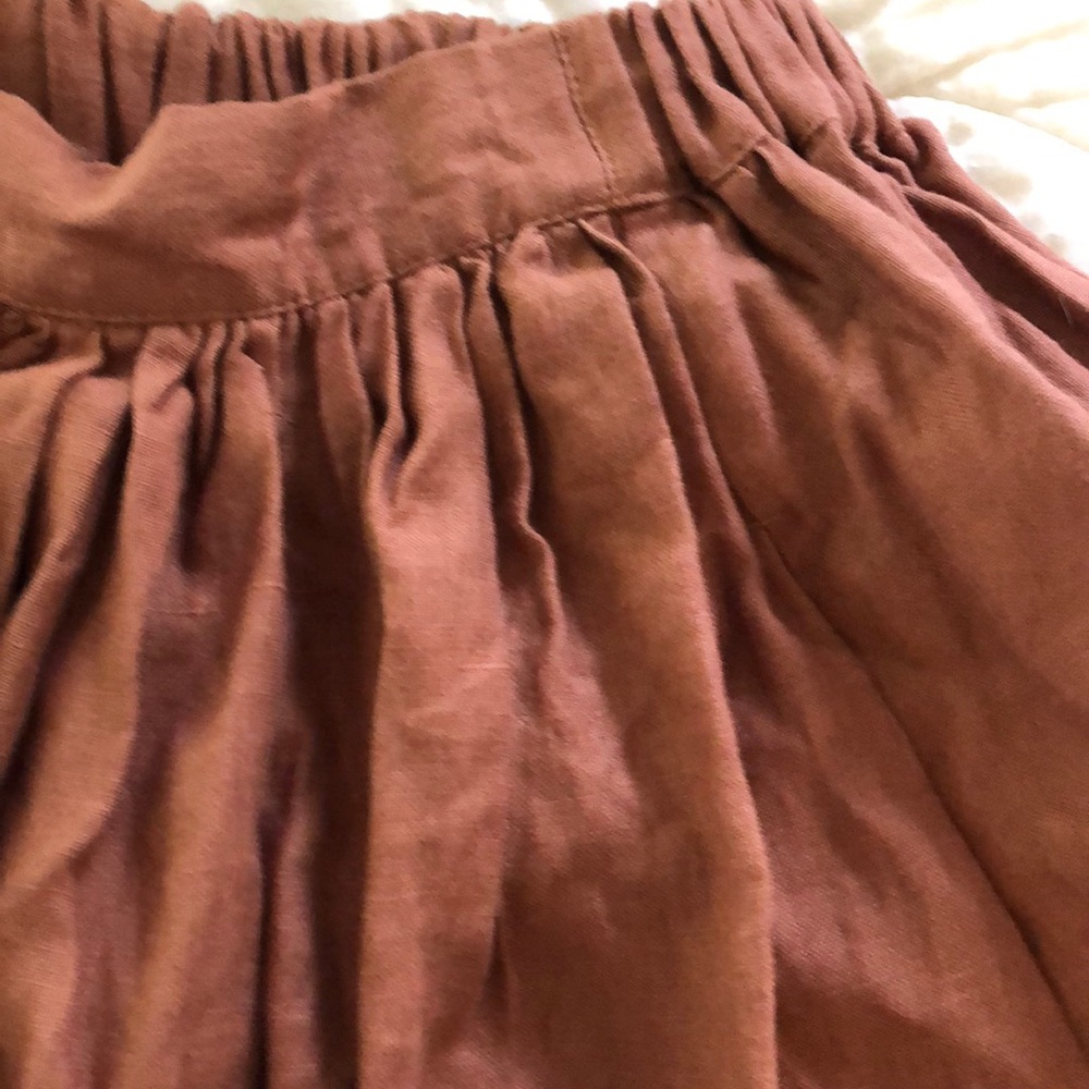Not Perfect Linen Skirt